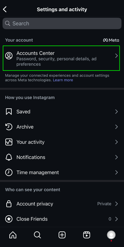 Instagram instruction 2