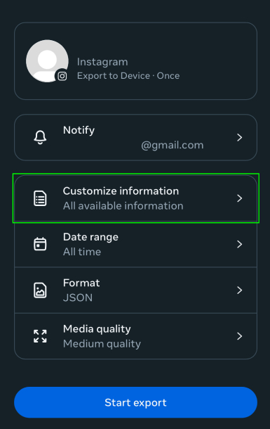 Instagram instruction 7