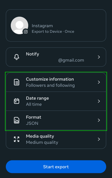 Instagram instruction 9